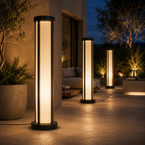 OUTDOOR FLOOR LAMPS