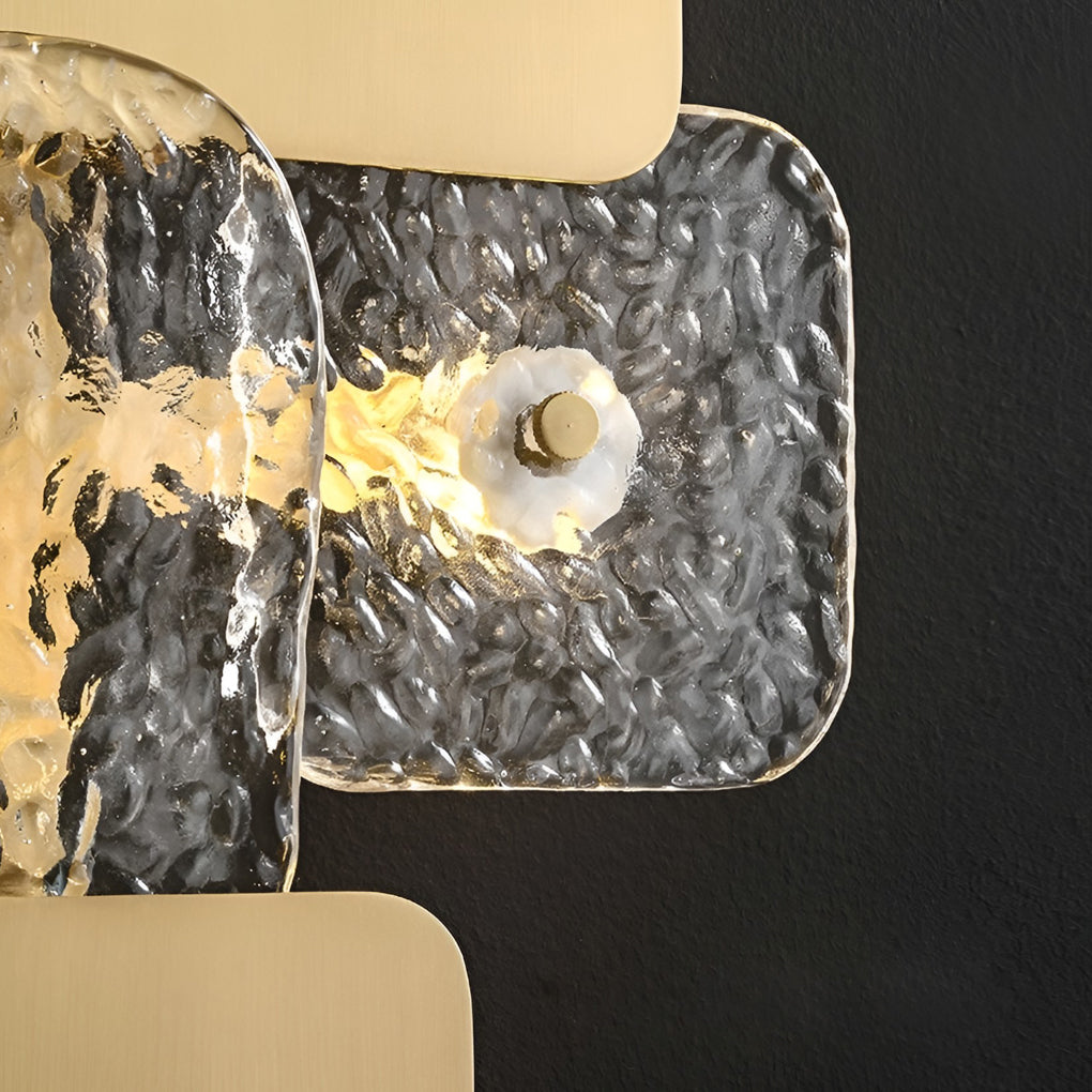 Alure 28-inch wall light as a vertical accent on a tall living room wall