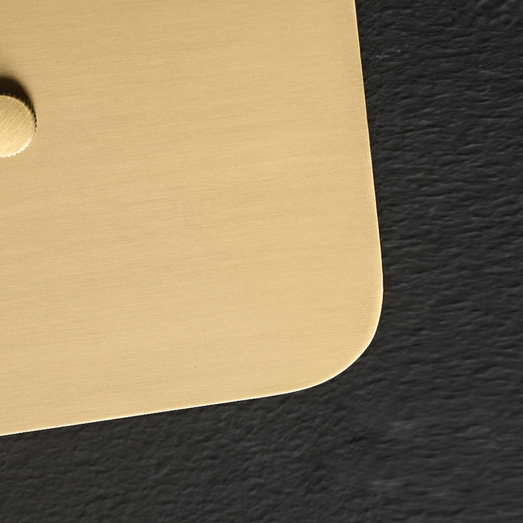 Alure copper LED wall sconce in a contemporary study or entryway