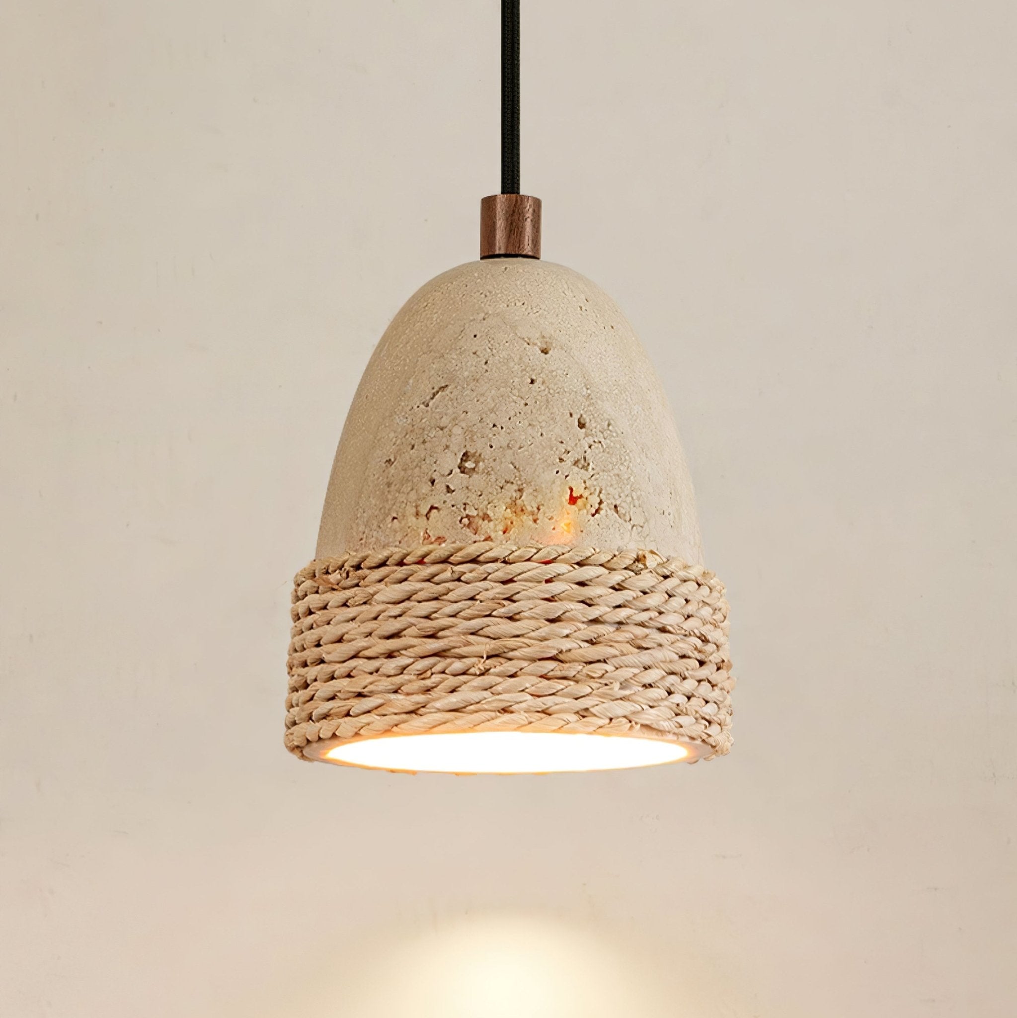Amara Travertine Pendant Light