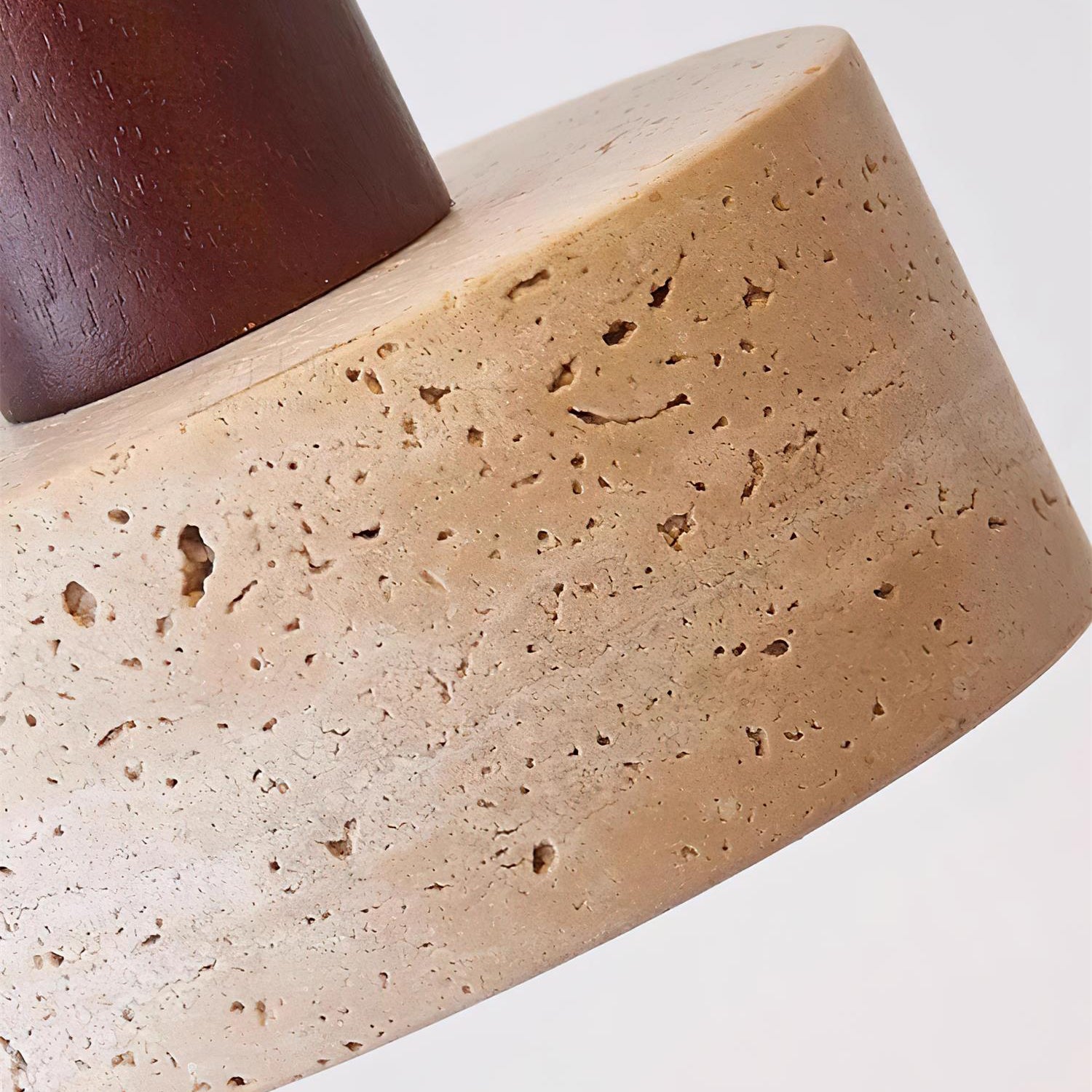 Selora Multi-Light Travertine Pendant Set