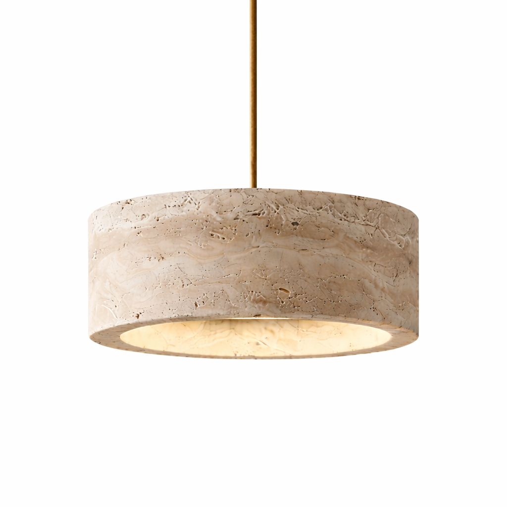 Renzo Travertine Cream Pendant Light