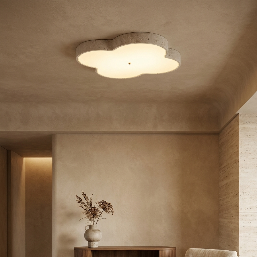 Lyra Stone Cloud Ceiling Lamp