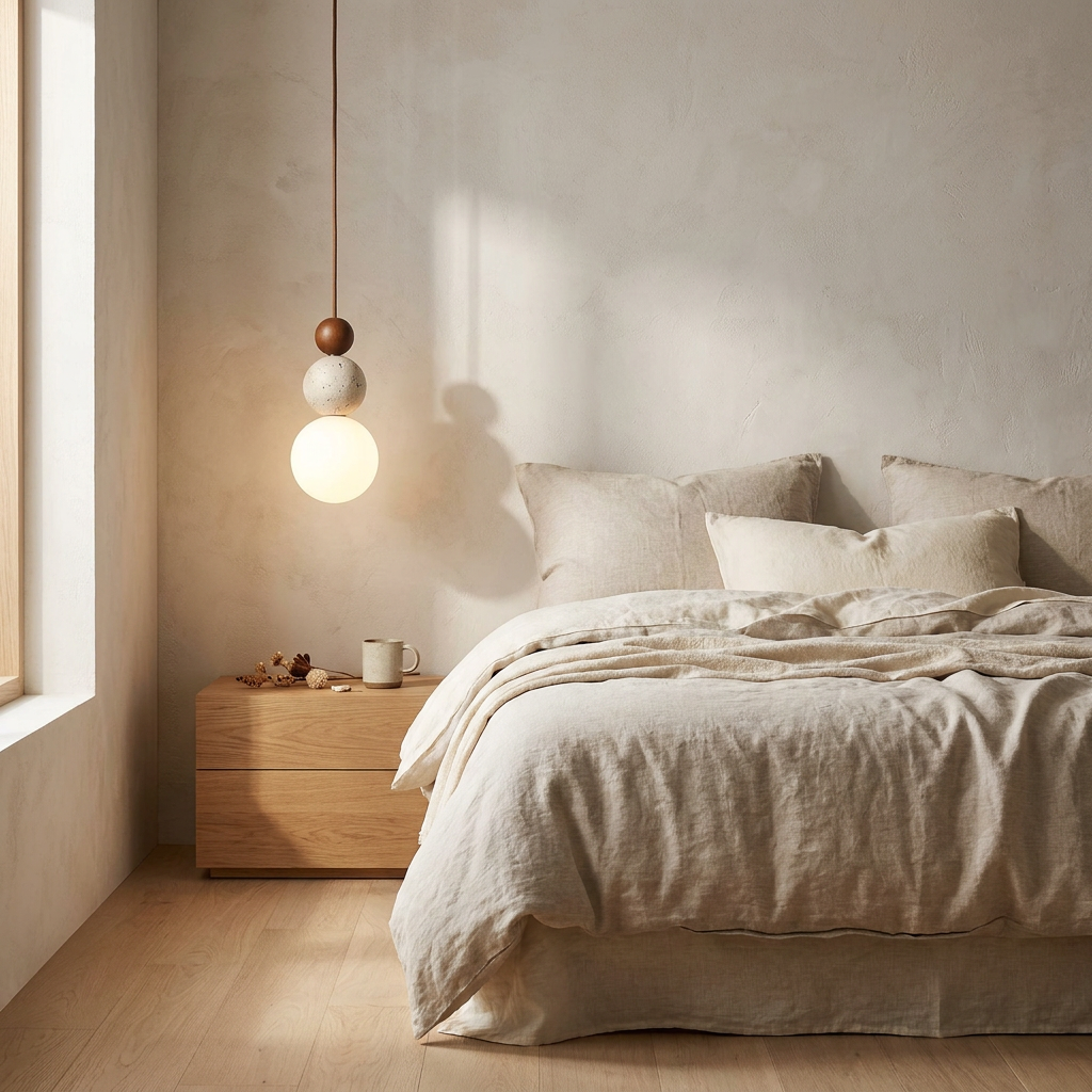 Alina Travertine Globe Pendant Light