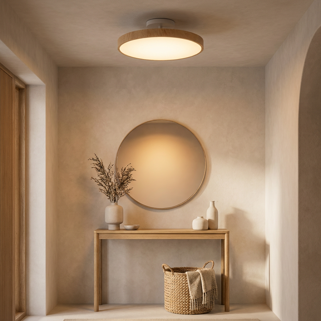 Naoki Wooden Ceiling Light