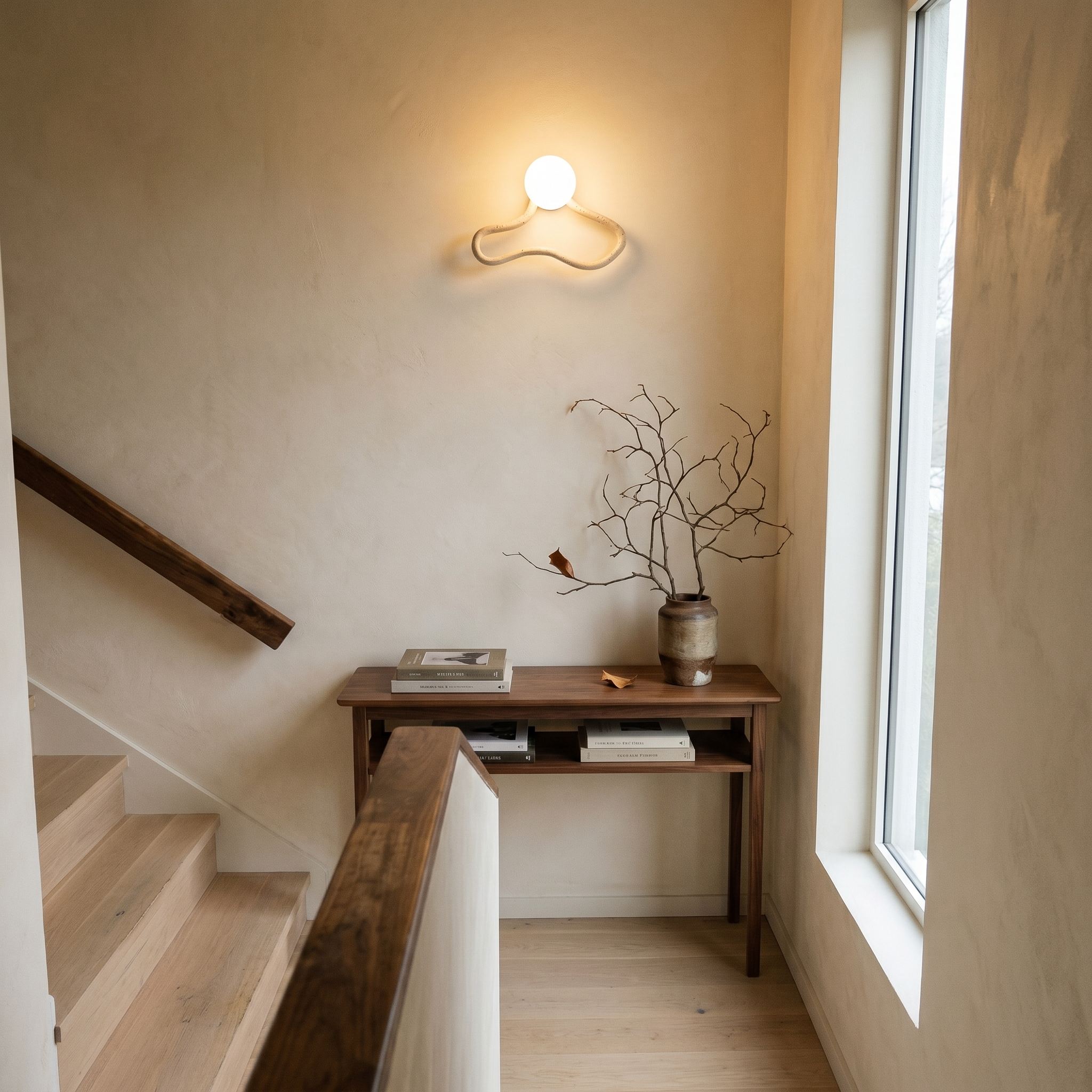 Toren Travertine Wall Light