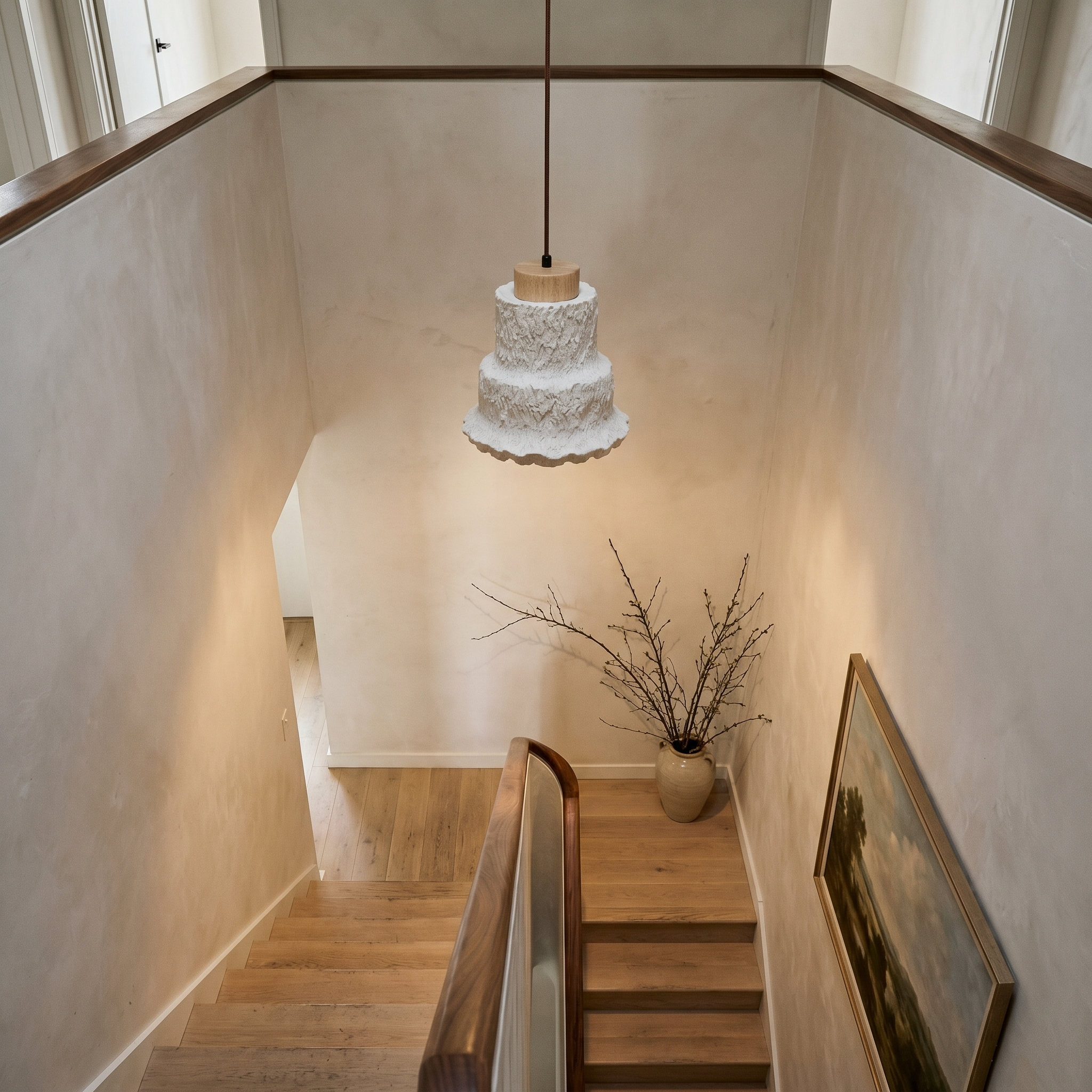 Toma Travertine Pendant Light