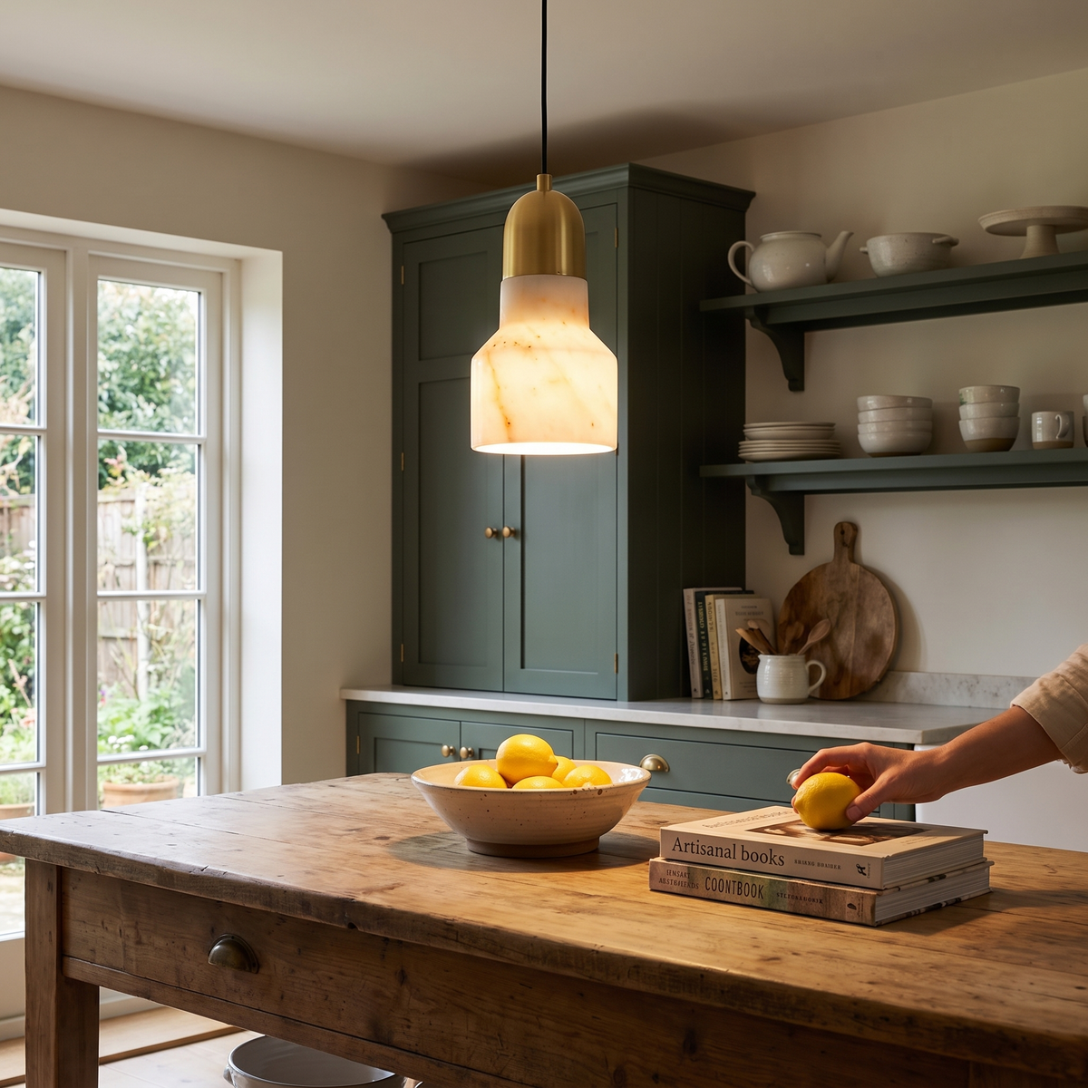 Marble Shade Mini Pendant Light lifestyle 1