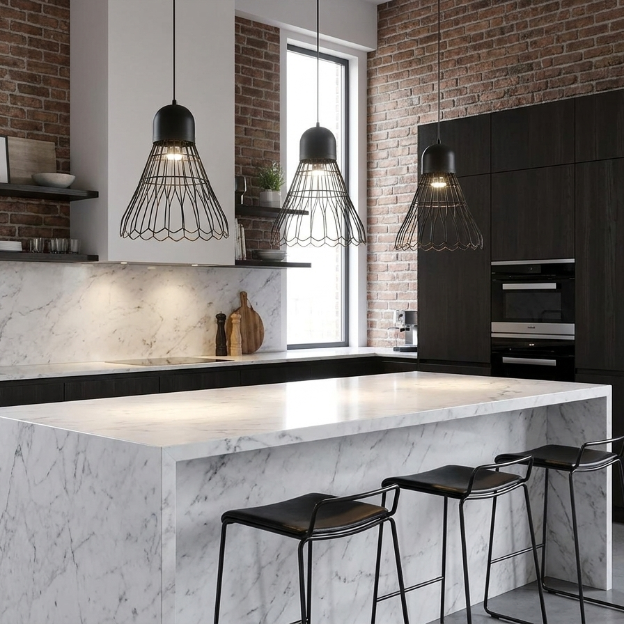 Aureon Geometric Pendant lifestyle scene 1