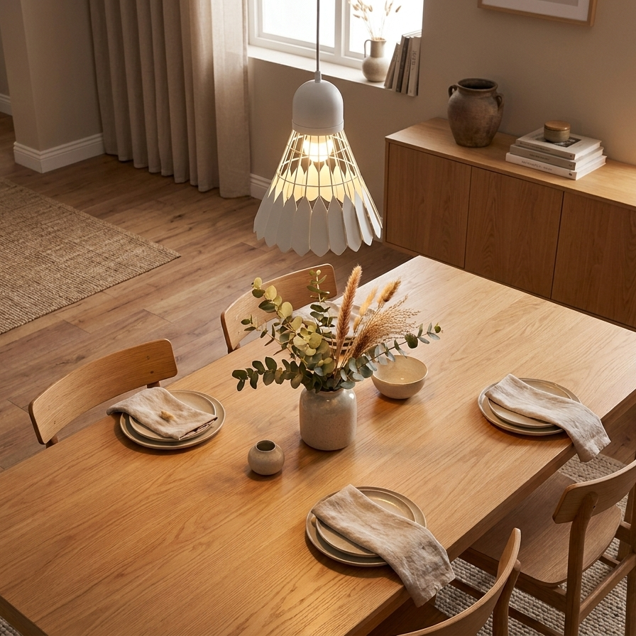 Aureon Geometric Pendant lifestyle scene 2