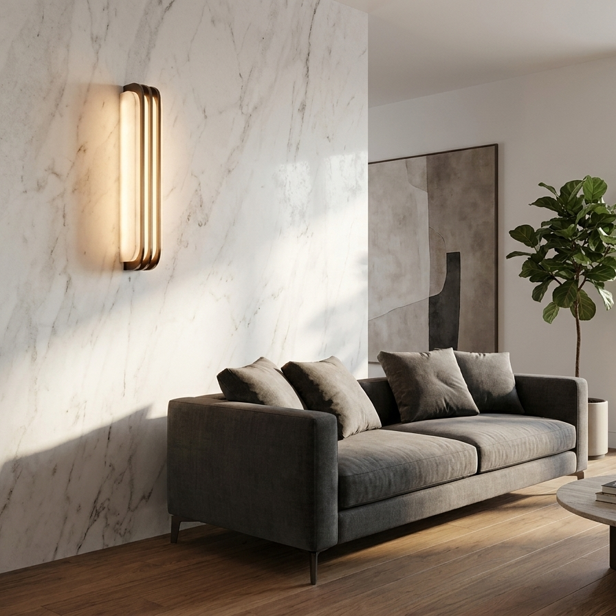 Niva Vertical Marble Bronze lifestyle scene 3