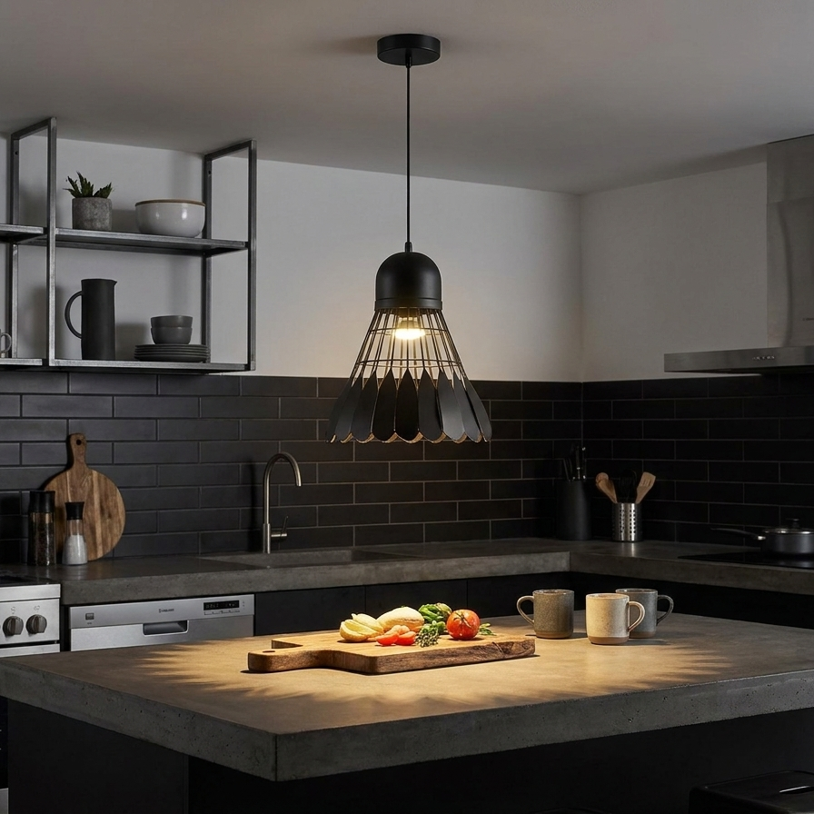 Aureon Geometric Pendant lifestyle scene 5