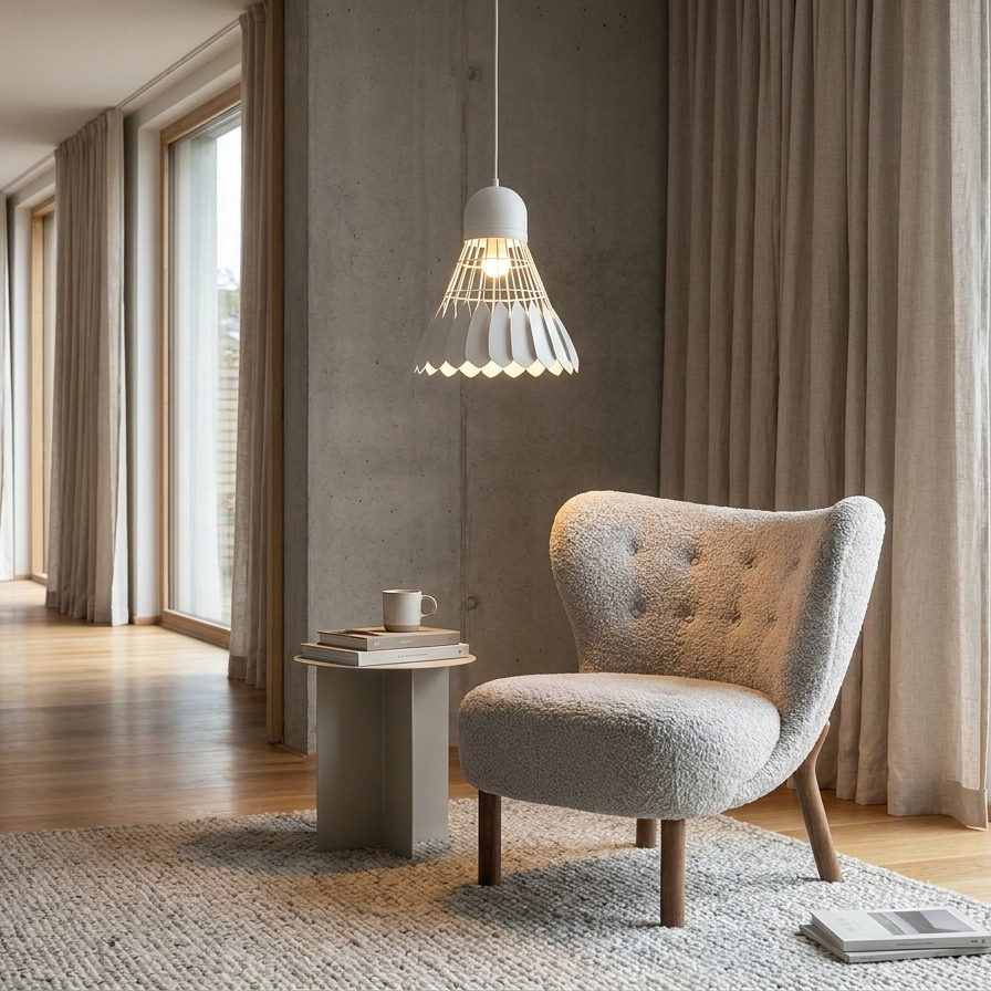 Aureon Geometric Pendant lifestyle scene 9
