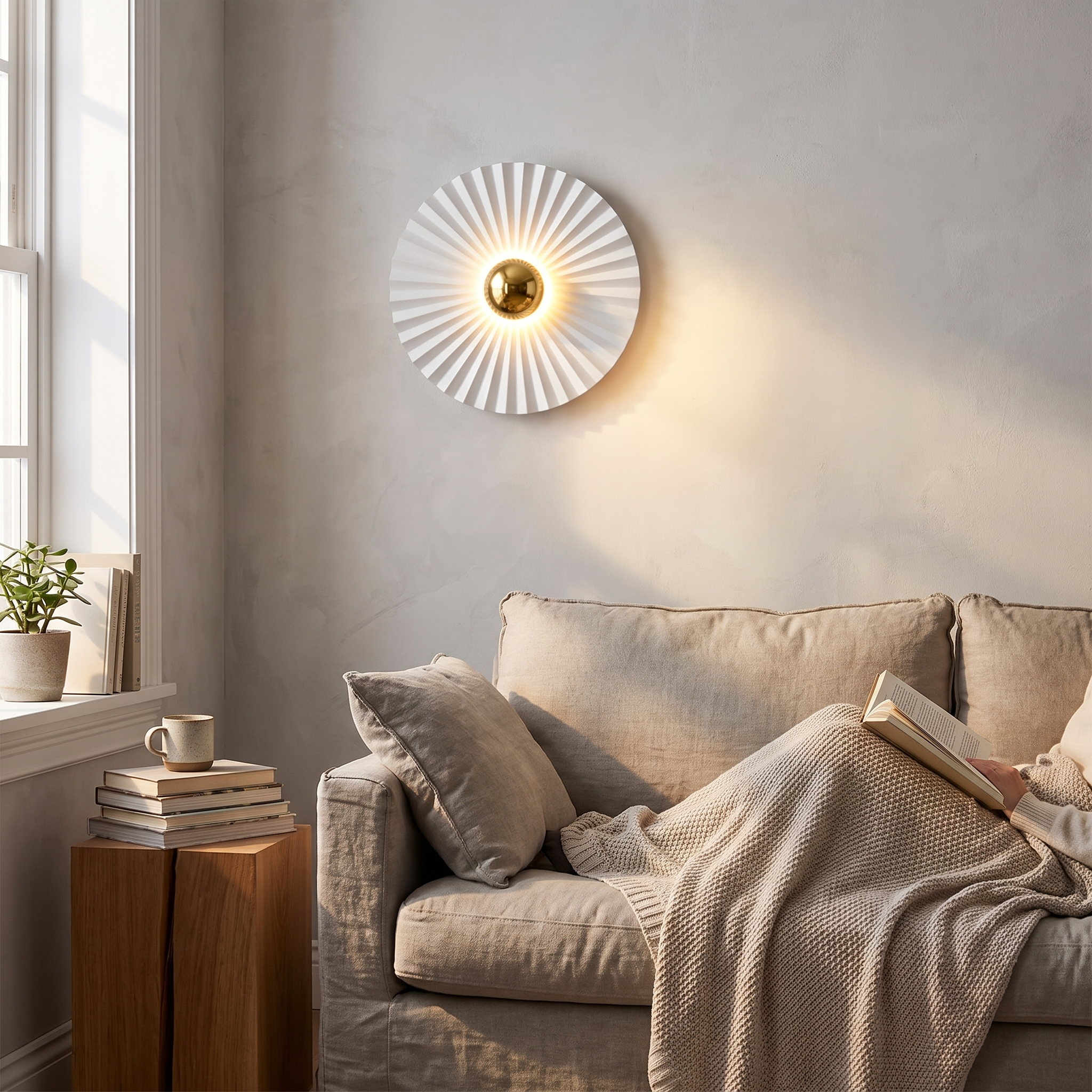 Lotus Leaf Wall Light lifestyle