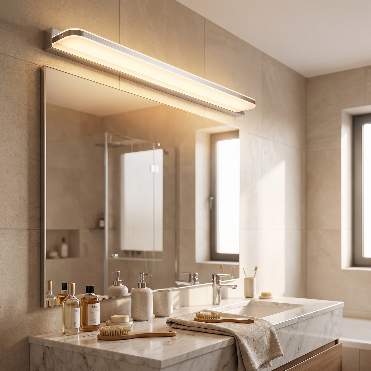 Viora LED lifestyle silver warm white