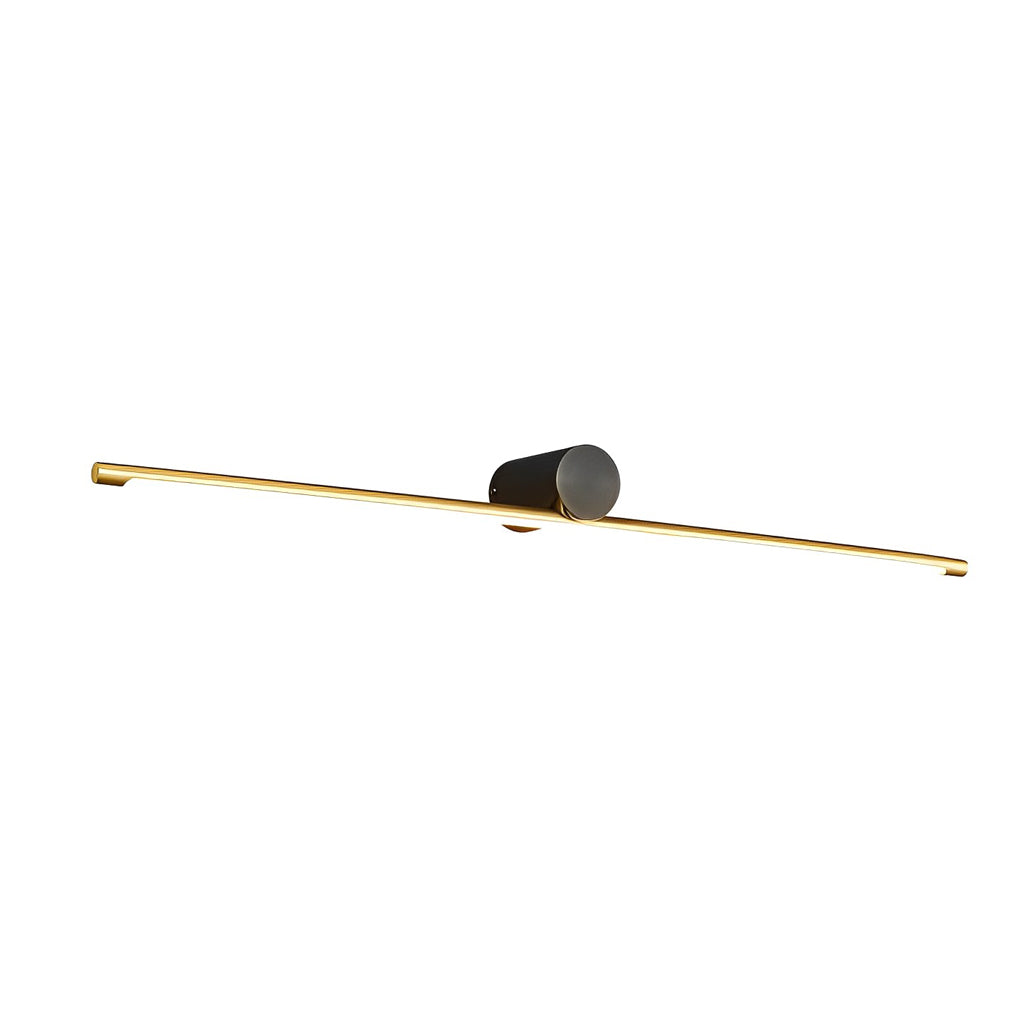 Viora LED vanity light bar front-facing product view showing acrylic diffuser and two-tone finish