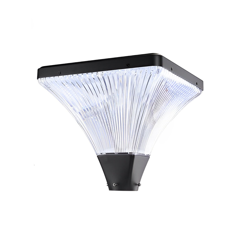 Lorien Striped Square Solar Garden & Street Light