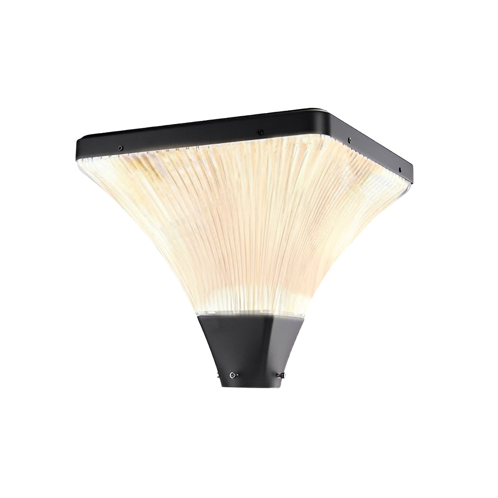 Lorien Striped Square Solar Garden & Street Light