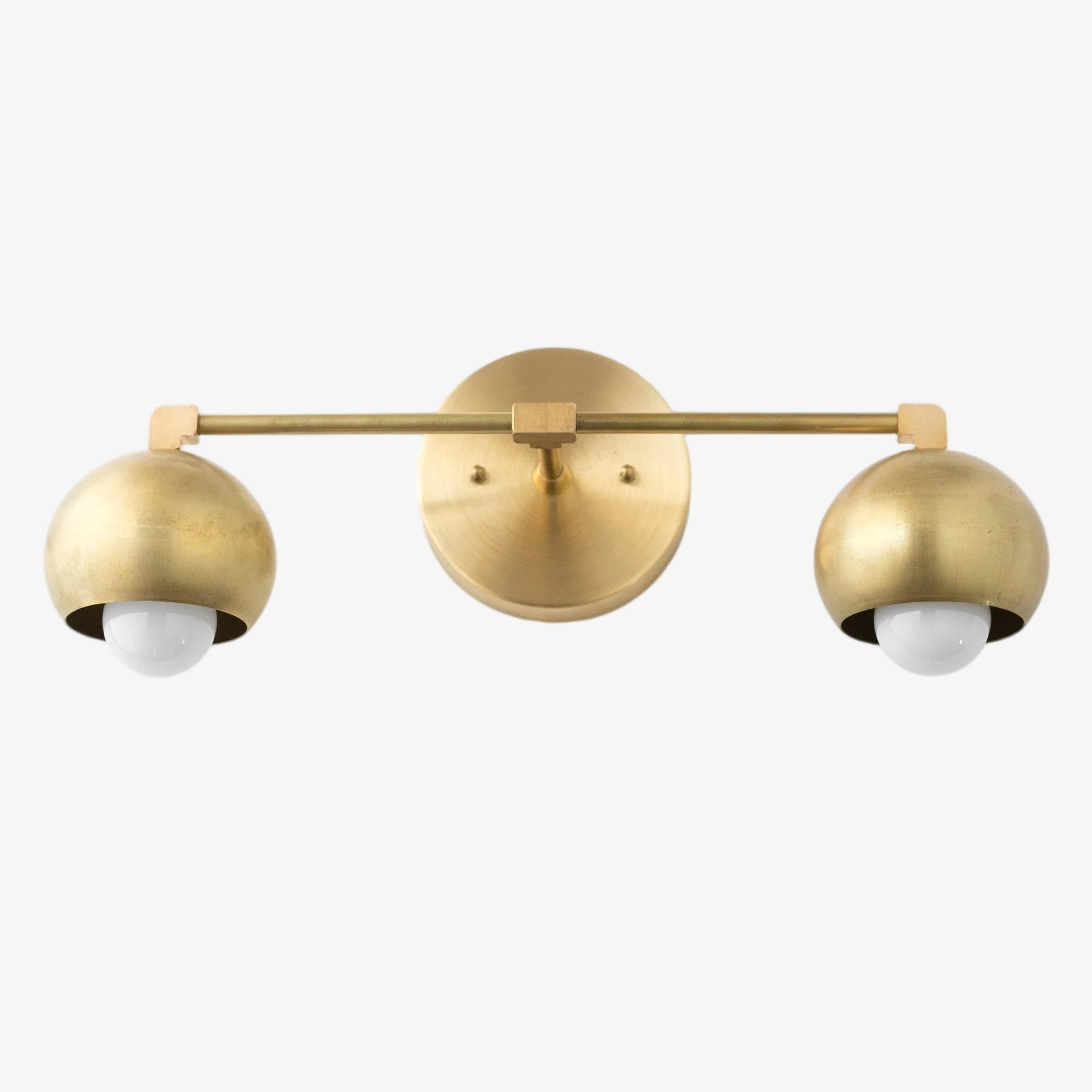 Vantara Dome Vanity Wall Light – Modern Mid-Century Sconce