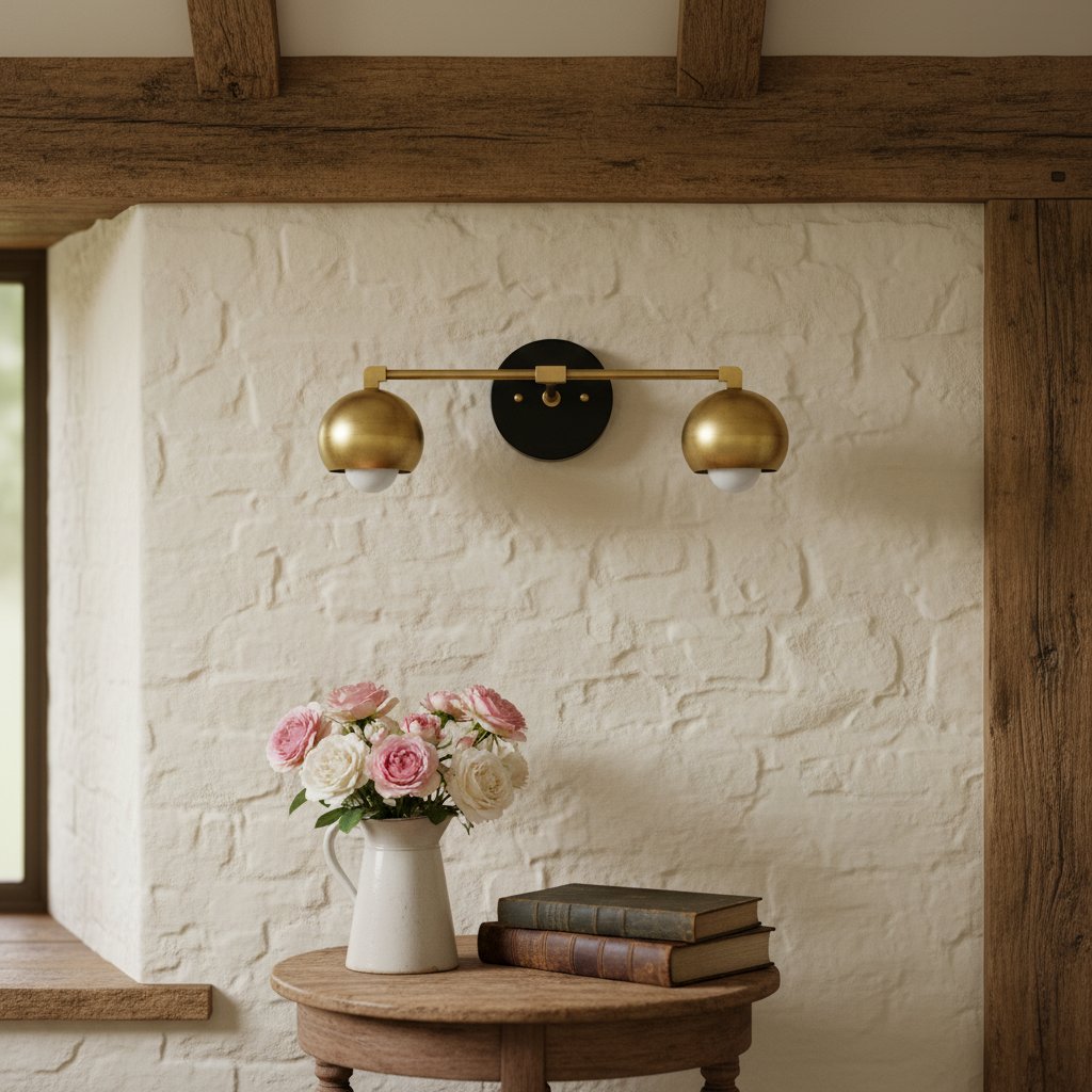 Vantara Dome Vanity Wall Light – Modern Mid-Century Sconce