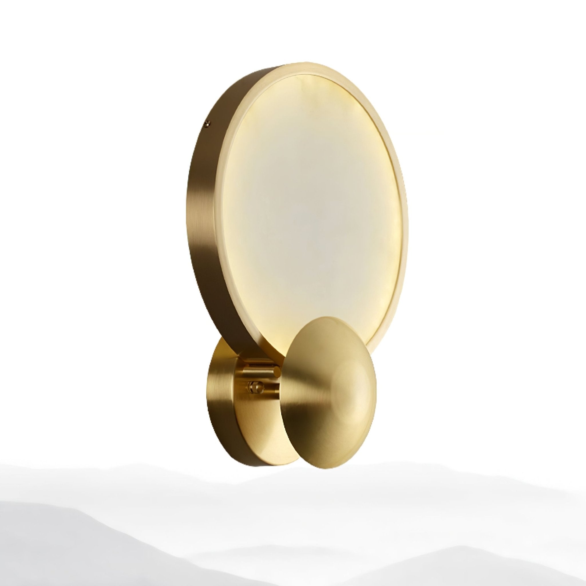 Sayo Sayo wall light installed in a hotel-style bedroom corridor with calm lighting