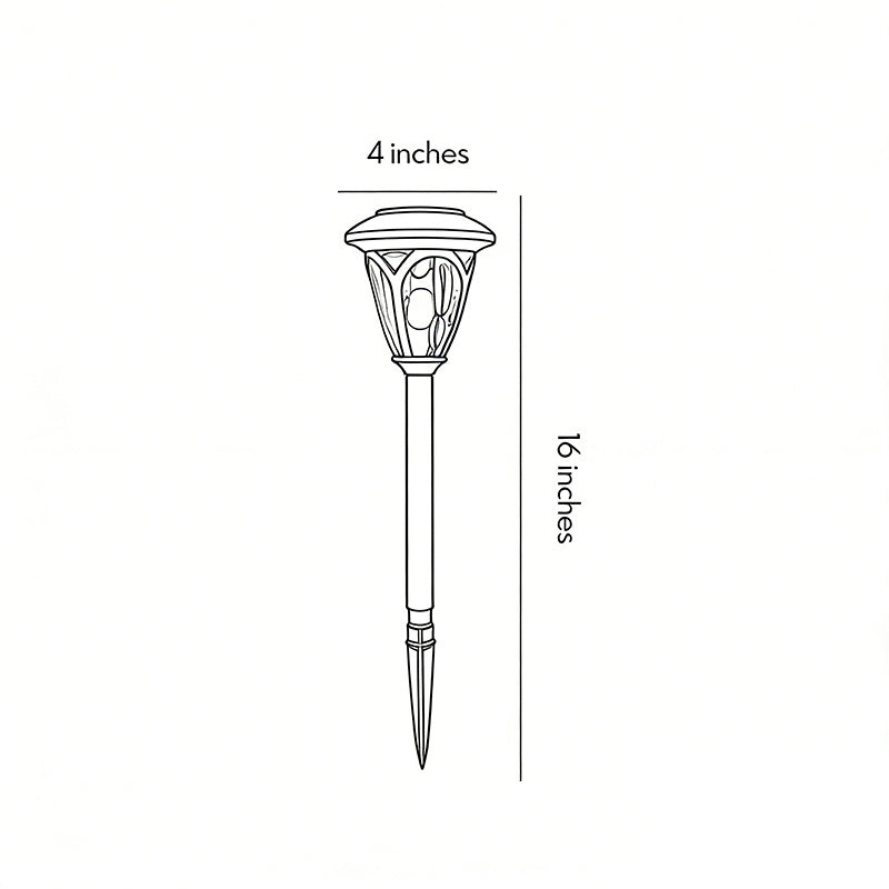 Solvara solar garden stake lights pack contents showing individual units before installation