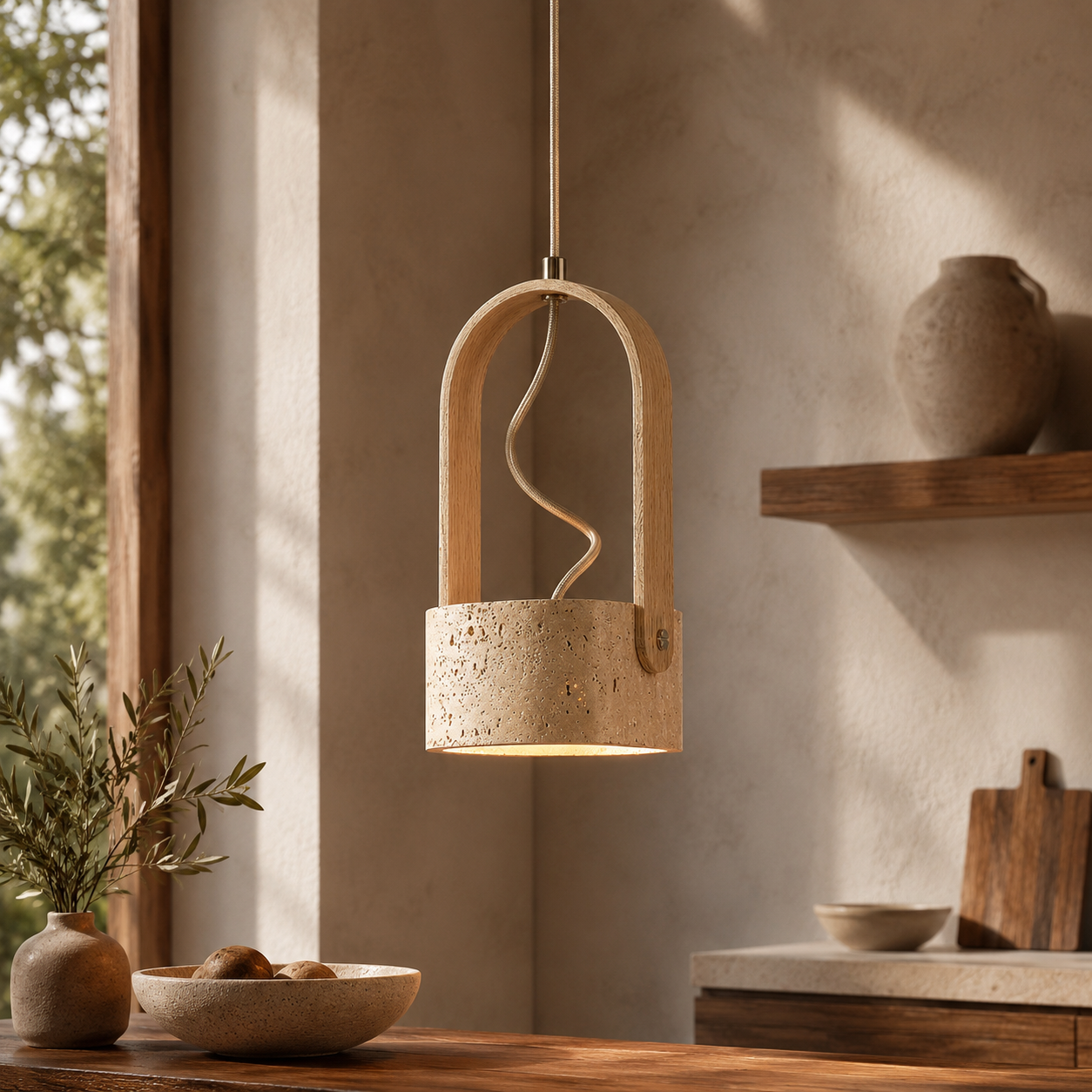 Elowyn Sculptural Pendant Light