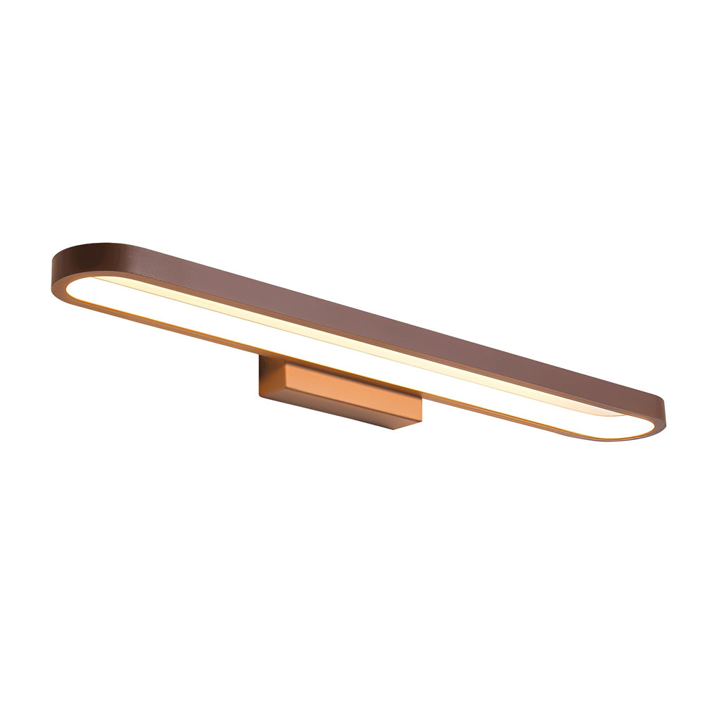 Viora bathroom vanity bar light single product view on white background