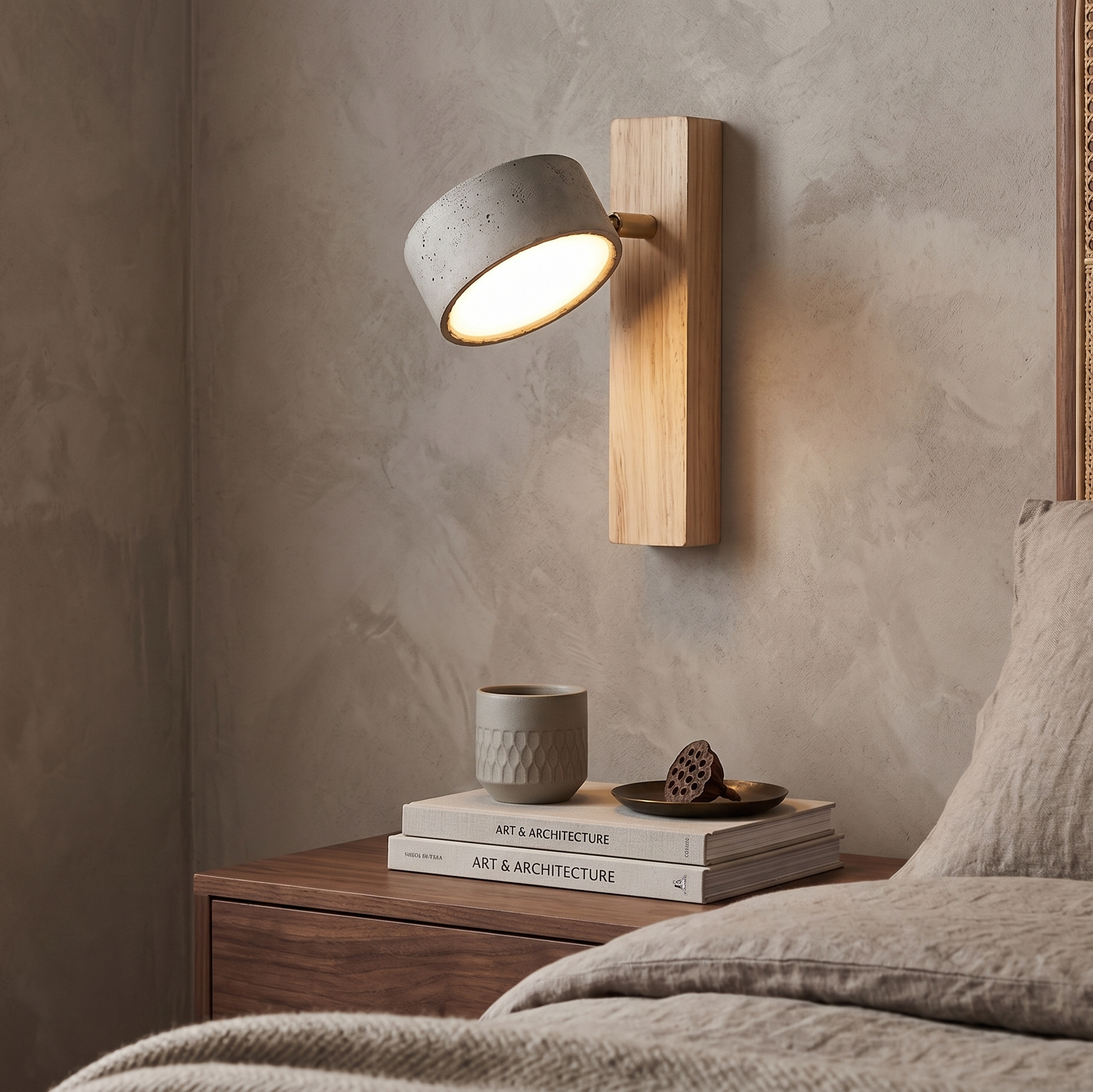 Aven Travertine Wall Light