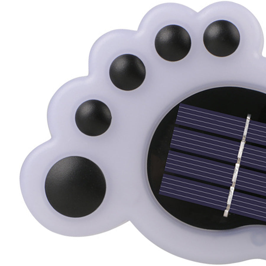 Solvara 2 PCS Solar Footprint Garden Lights, Modern Waterproof Outdoor Landscape Path Lights