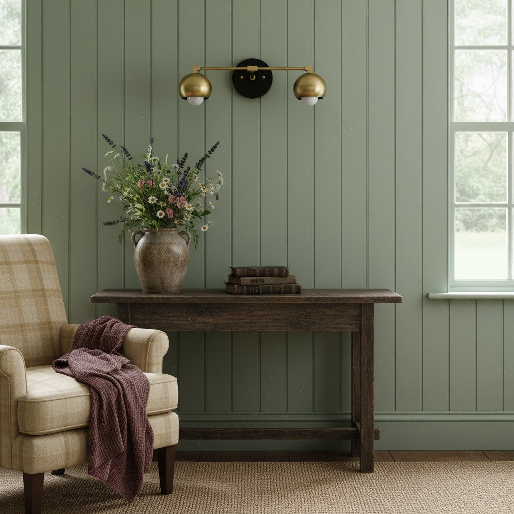 Vantara Dome Vanity Wall Light – Modern Mid-Century Sconce