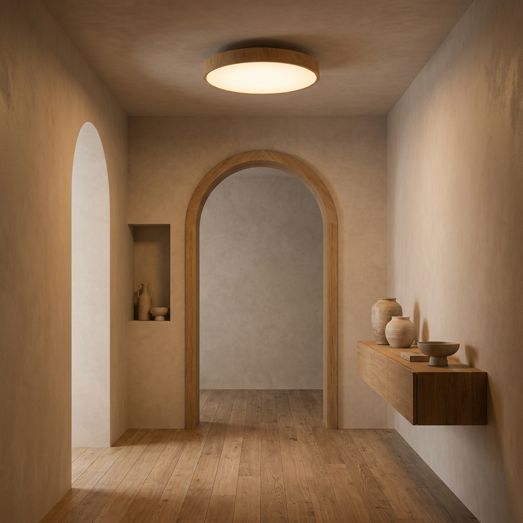 Naoki Wooden Ceiling Light