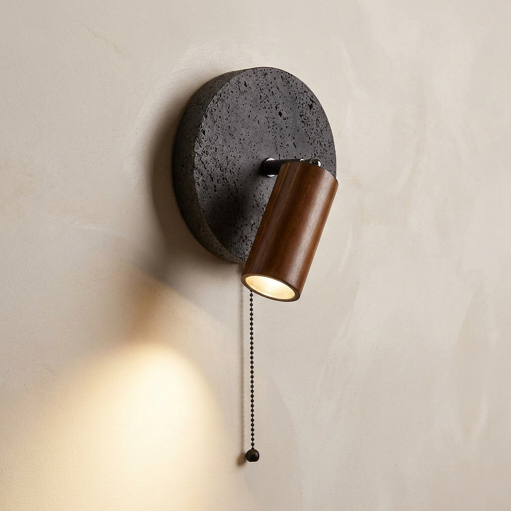 Miru Travertine Wall Light