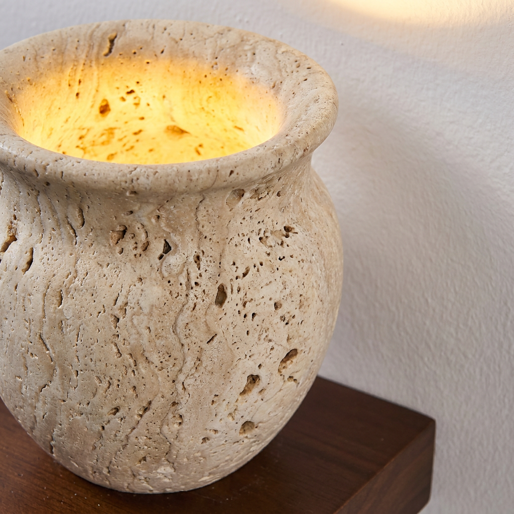 Kaya Travertine Wall Light