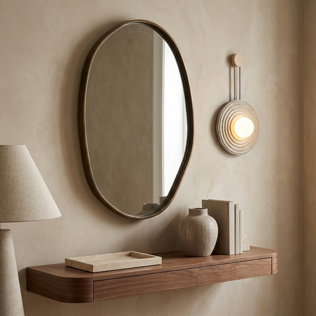 Rinko Travertine Wall Light