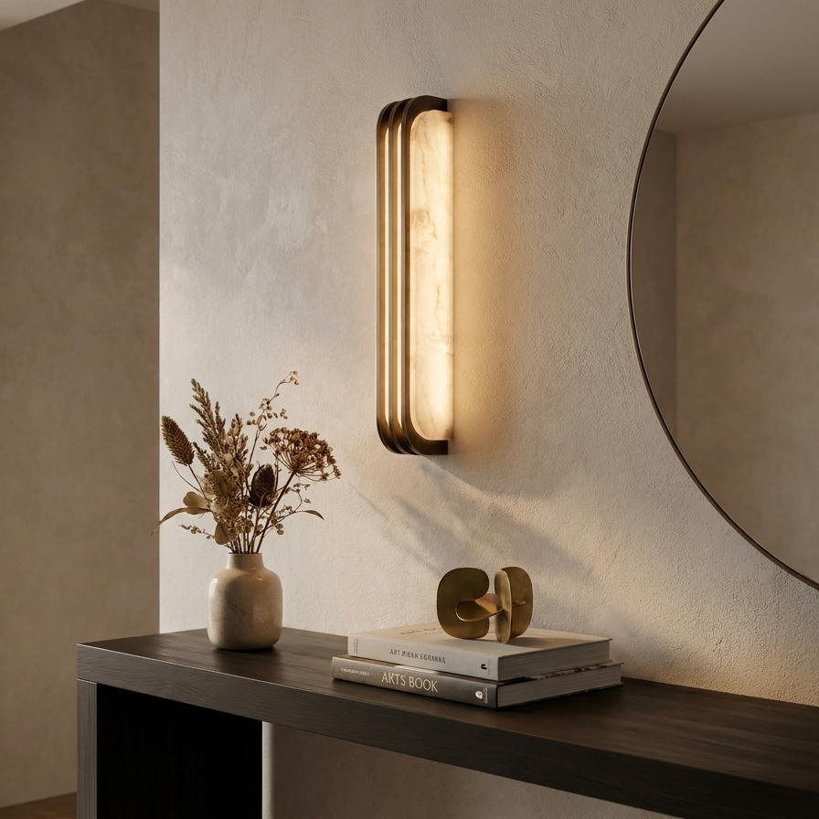 Niva Vertical Marble Bronze lifestyle scene 2