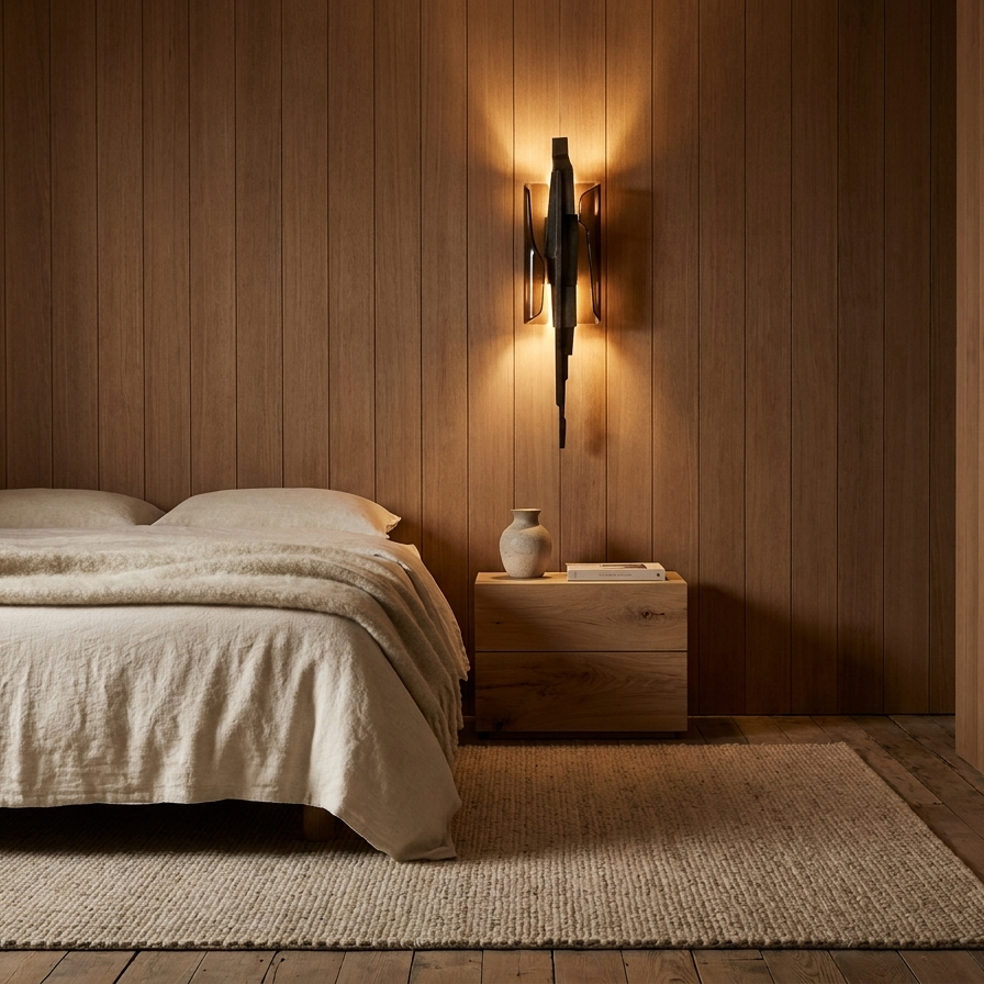 Niva Sculptural Brass PMMA lifestyle scene 1