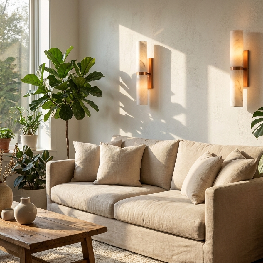 Niva Marble Cylinder Copper lifestyle scene 3