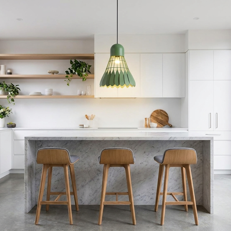 Aureon Geometric Pendant lifestyle scene 4