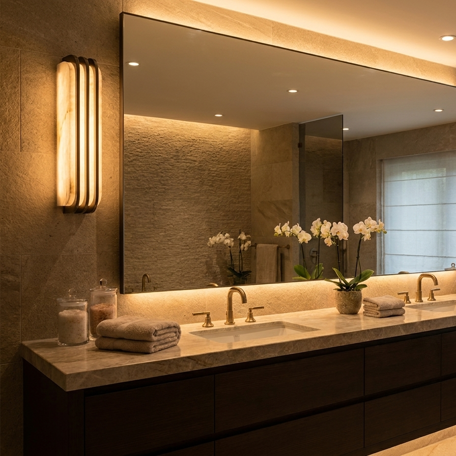 Niva Vertical Marble Bronze lifestyle scene 5
