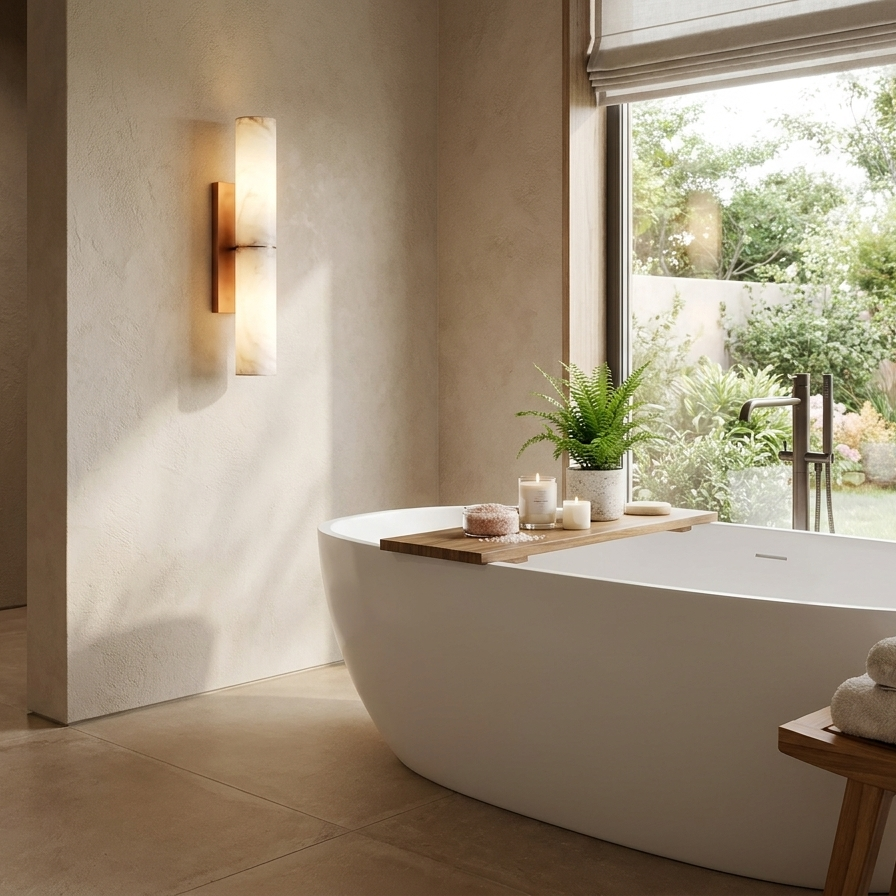 Niva Marble Cylinder Copper lifestyle scene 5