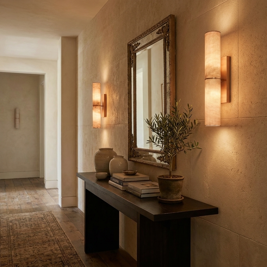 Niva Marble Cylinder Copper lifestyle scene 7