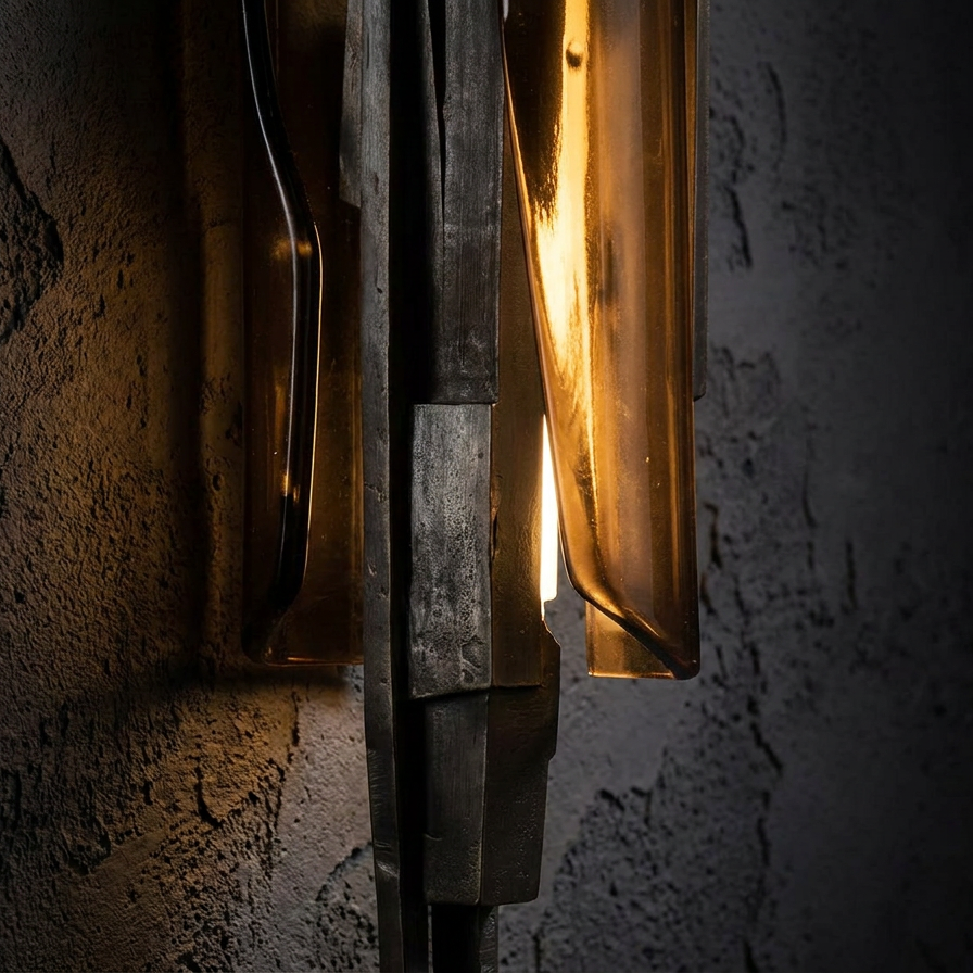 Niva Sculptural Brass PMMA lifestyle scene 9