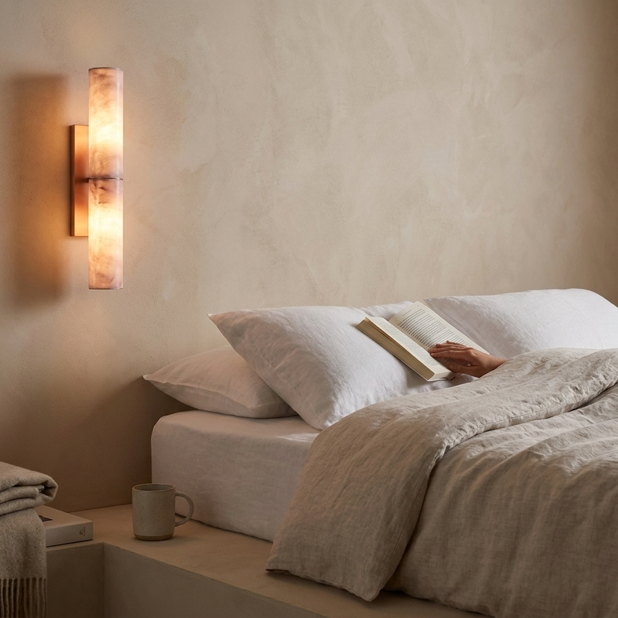 Niva Marble Cylinder Copper lifestyle scene 9