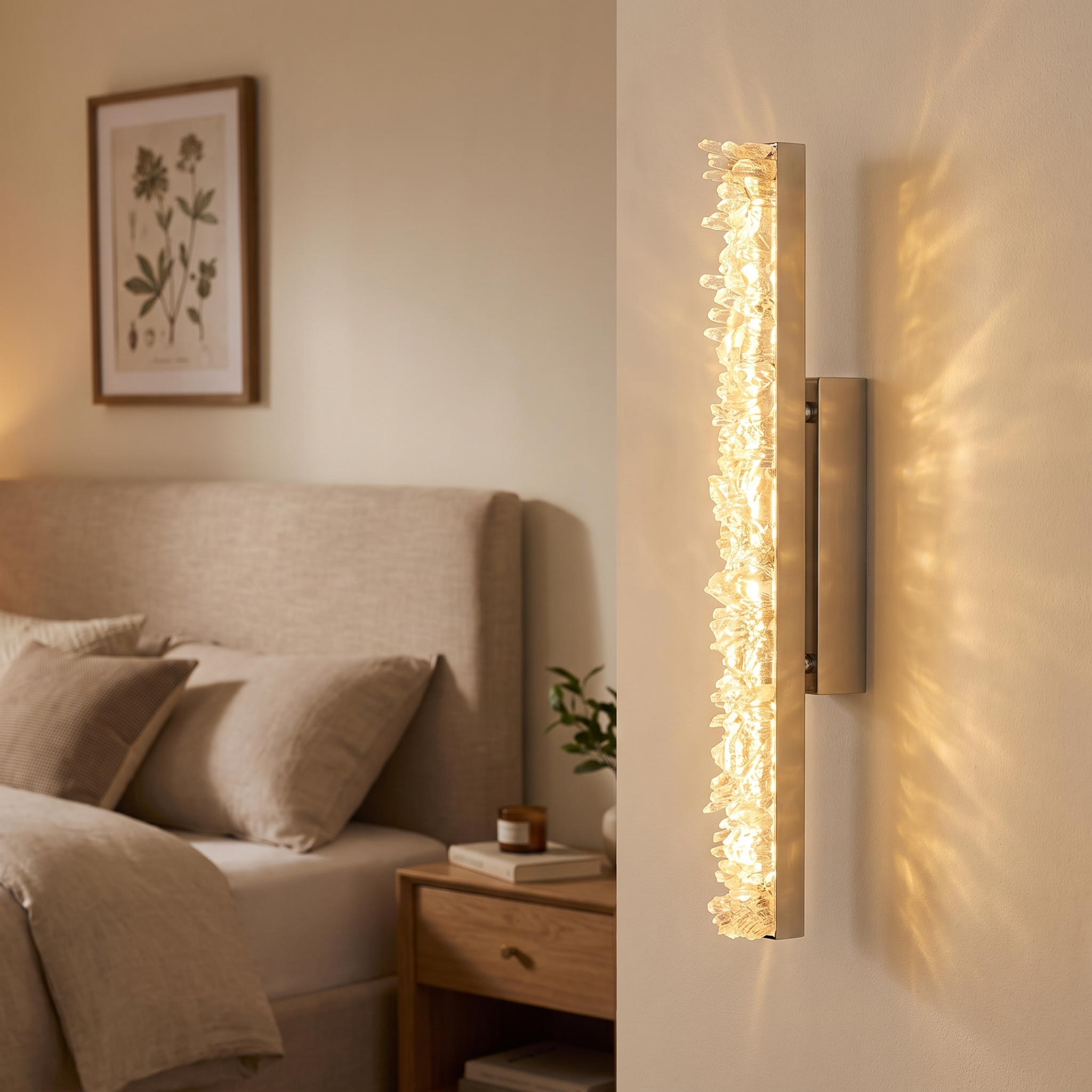 Niva Crystal Wall Light lifestyle