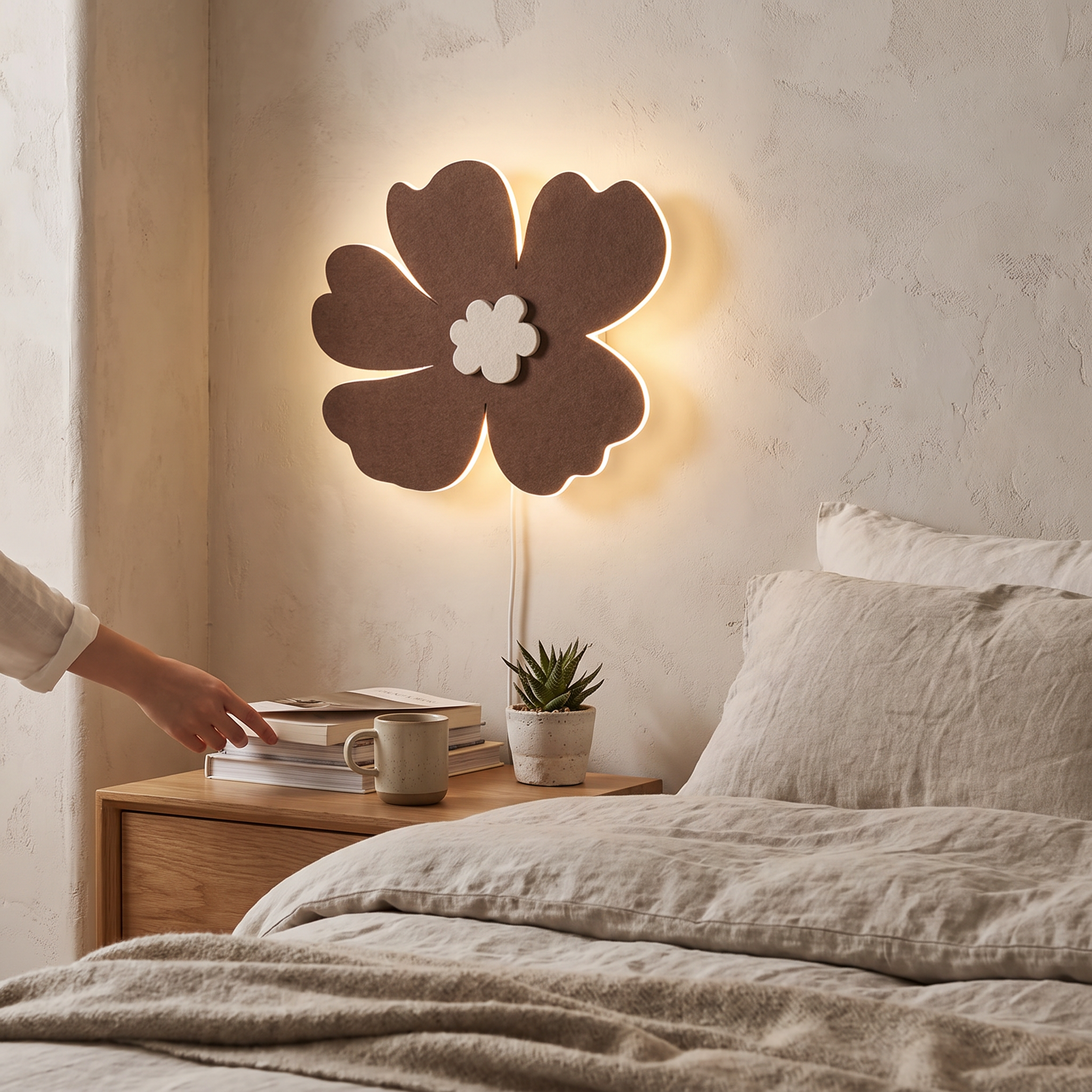 Floral Relief LED lifestyle