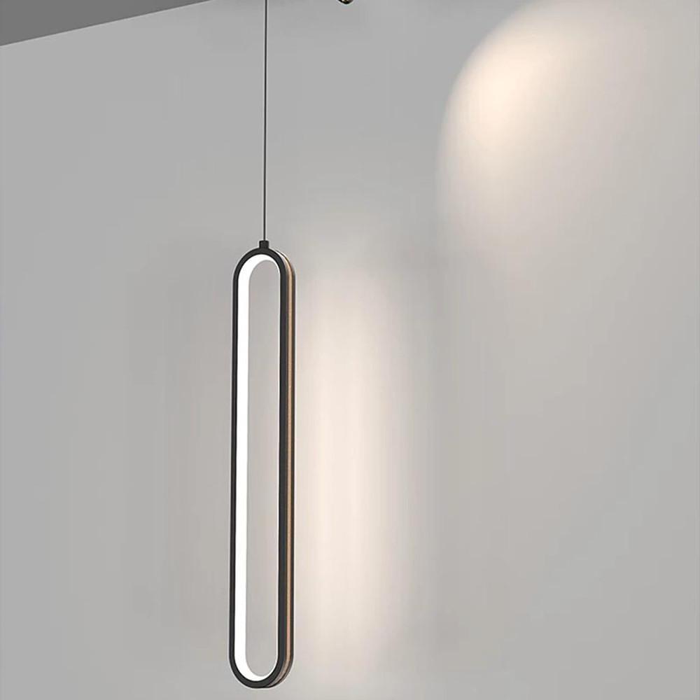 Aureon lantern ceiling light in a contemporary bedroom, soft diffused illumination from acrylic shade
