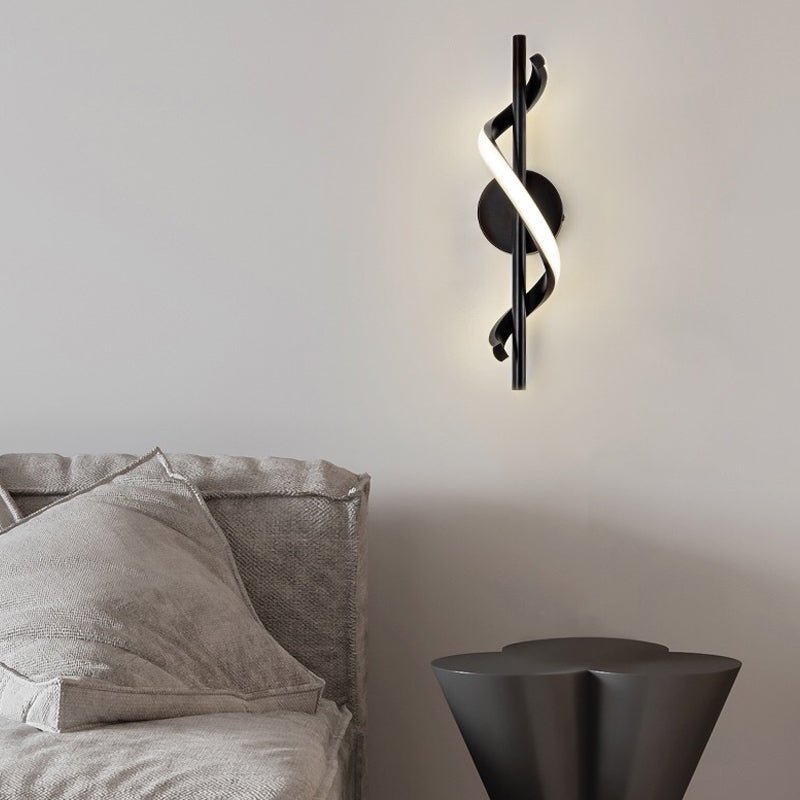 Aureon LED pendant light illuminated, showing warm 3000K colour temperature