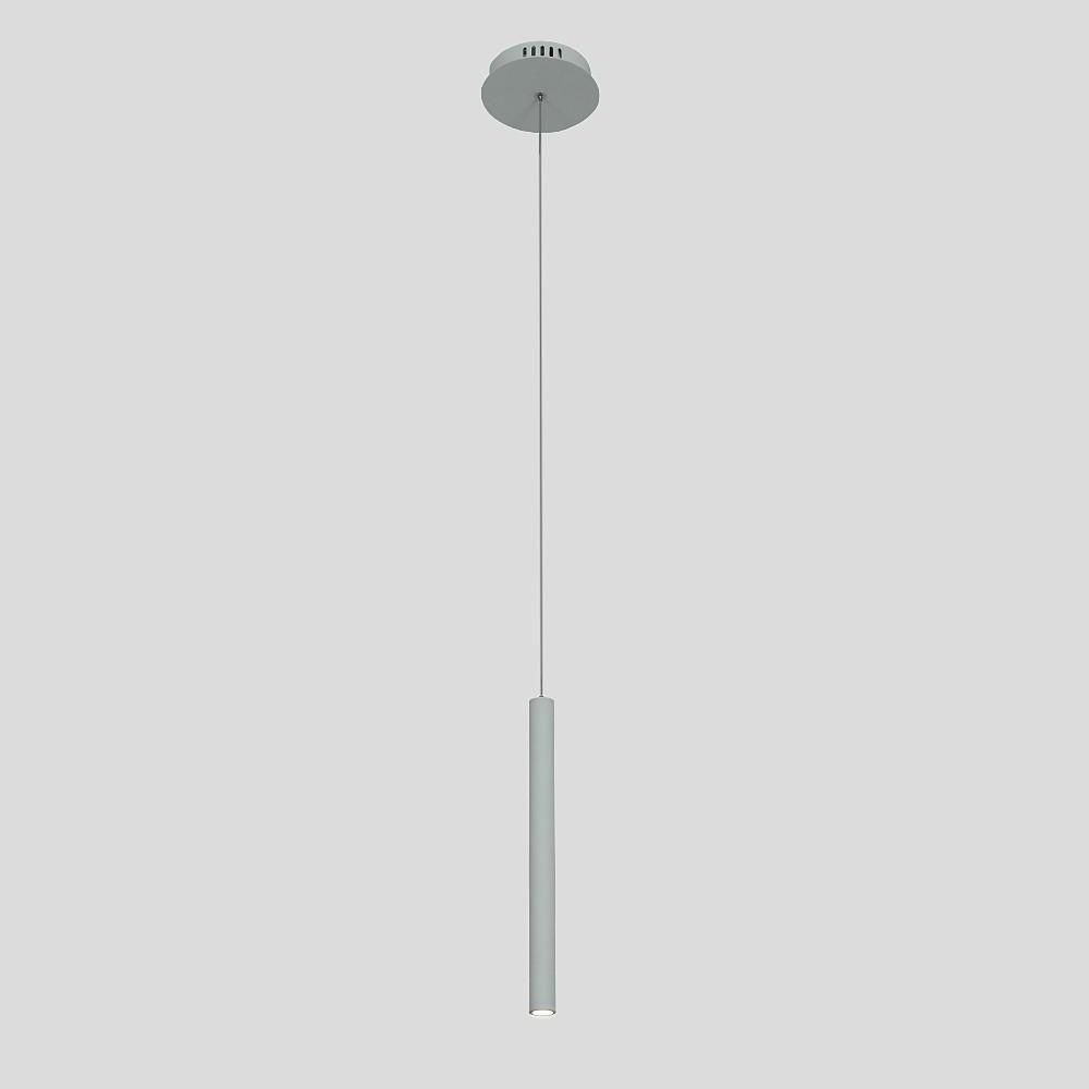 Detail view of Aureon cylinder pendant light cord and ceiling fitting in black finish